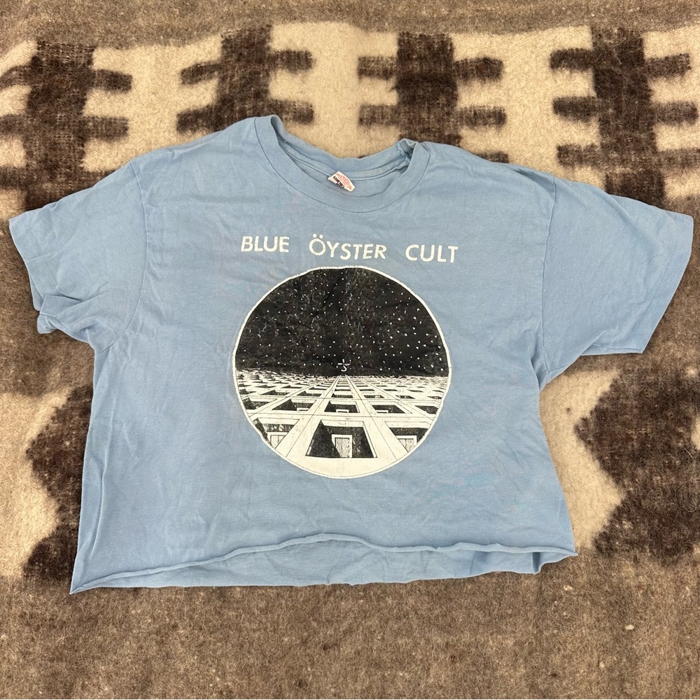 Vintage 1970s Blue Oyster Cult shirt